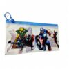 Design Cartoon Stationery Zip Pouch for Pen Pencil and Multi Utility Best for Return Gifts (Design 1, Pack of 12]