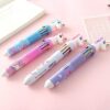 Unicorn Ball Pen I Ballpoint I Ball Pen I Gel Pen I Pen I Writing Tool (Pack Of 4|Random Color)|Blue - Image 3