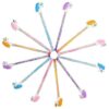 Cute Magical Unicorn design lead pencils for girls & boys/Birthday party school supply/Quality fancy dark pencils for smooth writing (PACK- 12 - Image 2
