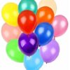 MUILTICOLOR METALLIC BALLOONS FOR ANY PARTY DECORATIONS LIKE BIRTHDAY, ANNIVERSARY, BABY SHOWER, VALENTINE, ETC.(PACK OF 50) Brand: Generic - Image 2