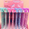 Cute Magical Unicorn design lead pencils for girls & boys/Birthday party school supply/Quality fancy dark pencils for smooth writing (PACK- 12 - Image 4