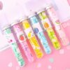 Paper Soap | Disposable Mini Soap Paper | Scented Soap Bath Flakes | Portable Flower Tube Petals | Tube Shape Bottle Paper Soap For Travelling | - Image 5