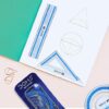 Doms X1 Premium Mathematical Drawing Instrument Box | Best In Class | Ensures Accuracy & Perfection | Geometry Box For Students | Set of 10 Instruments - Image 4