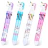 Unicorn Ball Pen I Ballpoint I Ball Pen I Gel Pen I Pen I Writing Tool (Pack Of 4|Random Color)|Blue