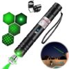 COOLCOLD Laser Light | USB Rechargeable Green, Laser Pointer | Long-Range, Laser Light Powerful | for Party, Disco Light Adjustable Mode, 2000m Handheld Laser Pen, Suitable for Camping, Hiking (Green)