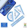 Doms X1 Premium Mathematical Drawing Instrument Box | Best In Class | Ensures Accuracy & Perfection | Geometry Box For Students | Set of 10 Instruments - Image 3