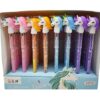 Unicorn Fancy Pencils Push Pencils For Kids Birthday Return Gifts Party Favours Favors Take Away Gifts (Set Of 12), Ink blue