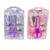 Unicorn Manual Stationery Set, 5-in-1 Stationery Set, Tapes, Stapler, Stapler Pins, Scissors Set Gifting Combos of Essential Items for Girls