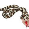 Tickles Hissing Cleo Snake Stuffed Soft Plush Animal Toy for Kids Room (Size: 55 cm Color: Cream) - Image 2