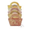 Unique and Exclusive Designer Ethnic Basket with Handle Money And Shagun Envelopes for Weddings, Birthdays and Various other Occasions. Pack of 10 | Color: Multicolor (As per availability) - Image 2