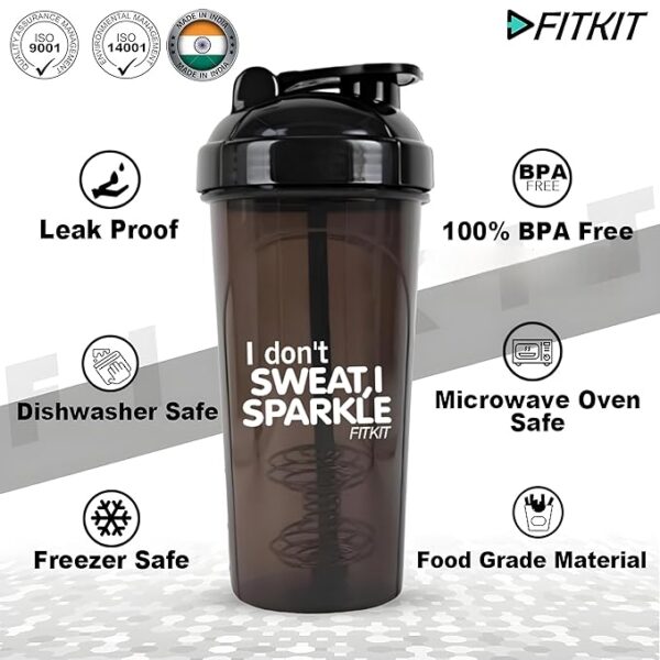 Fitkit Classic Bottle Shaker 700ml - Image 5